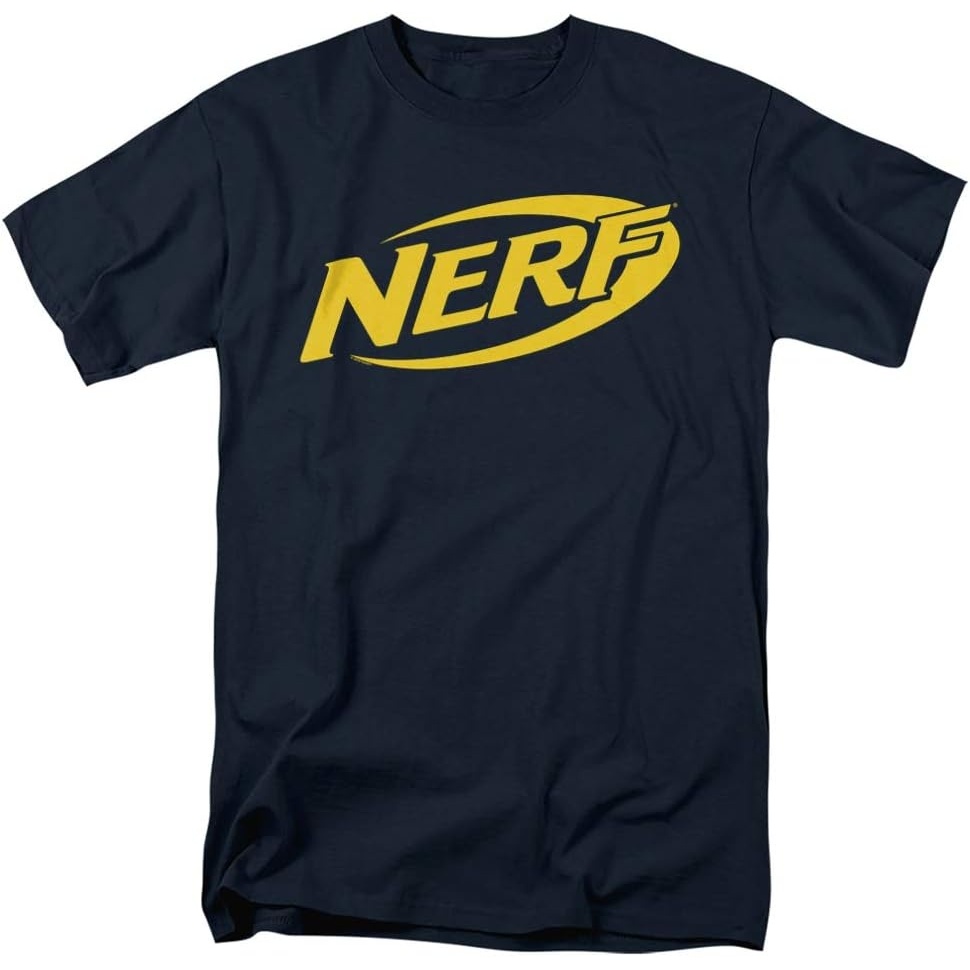 image:imageNerf Logo Unisex Adult T Shirt for Men and WomenNavy