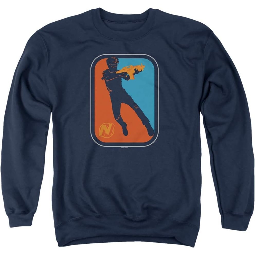 image:imageNerf Nerf Pro Unisex Adult Crewneck Sweatshirt for Men and WomenNavy
