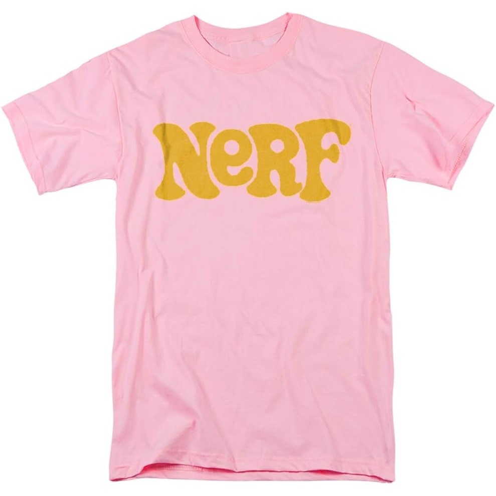 image:imageNerf Og Logo Unisex Adult T Shirt for Men and WomenPink