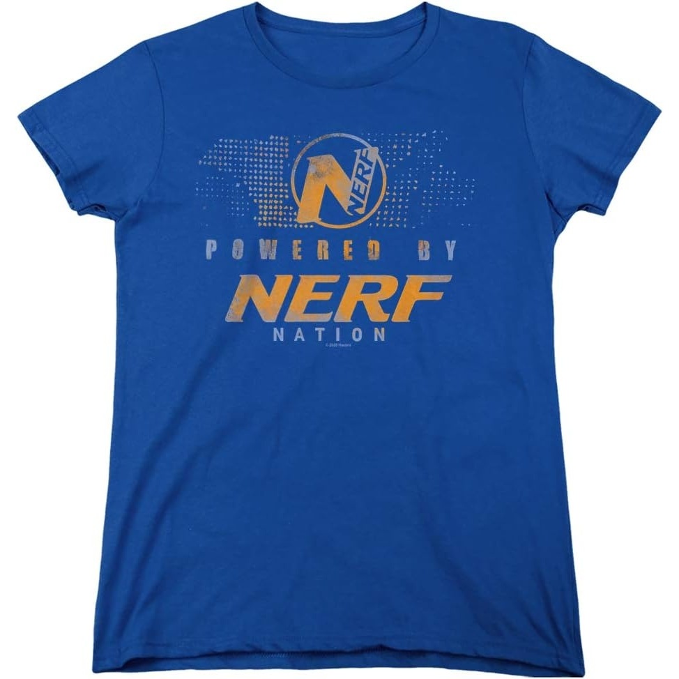 image:imageNerf Powered By Nerf Nation Womens T ShirtRoyal