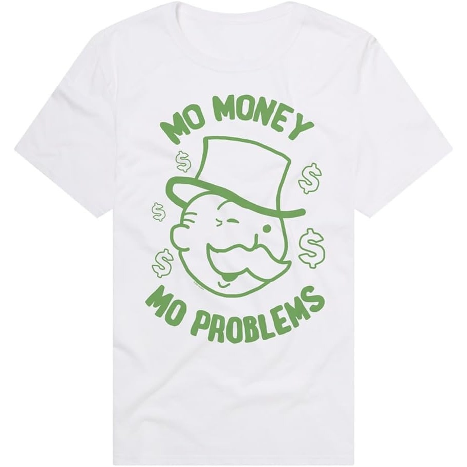 image:imagePopfunk Official Game Night Adult Unisex Classic RingSpun TShirt CollectionThe Dont Pass Go White