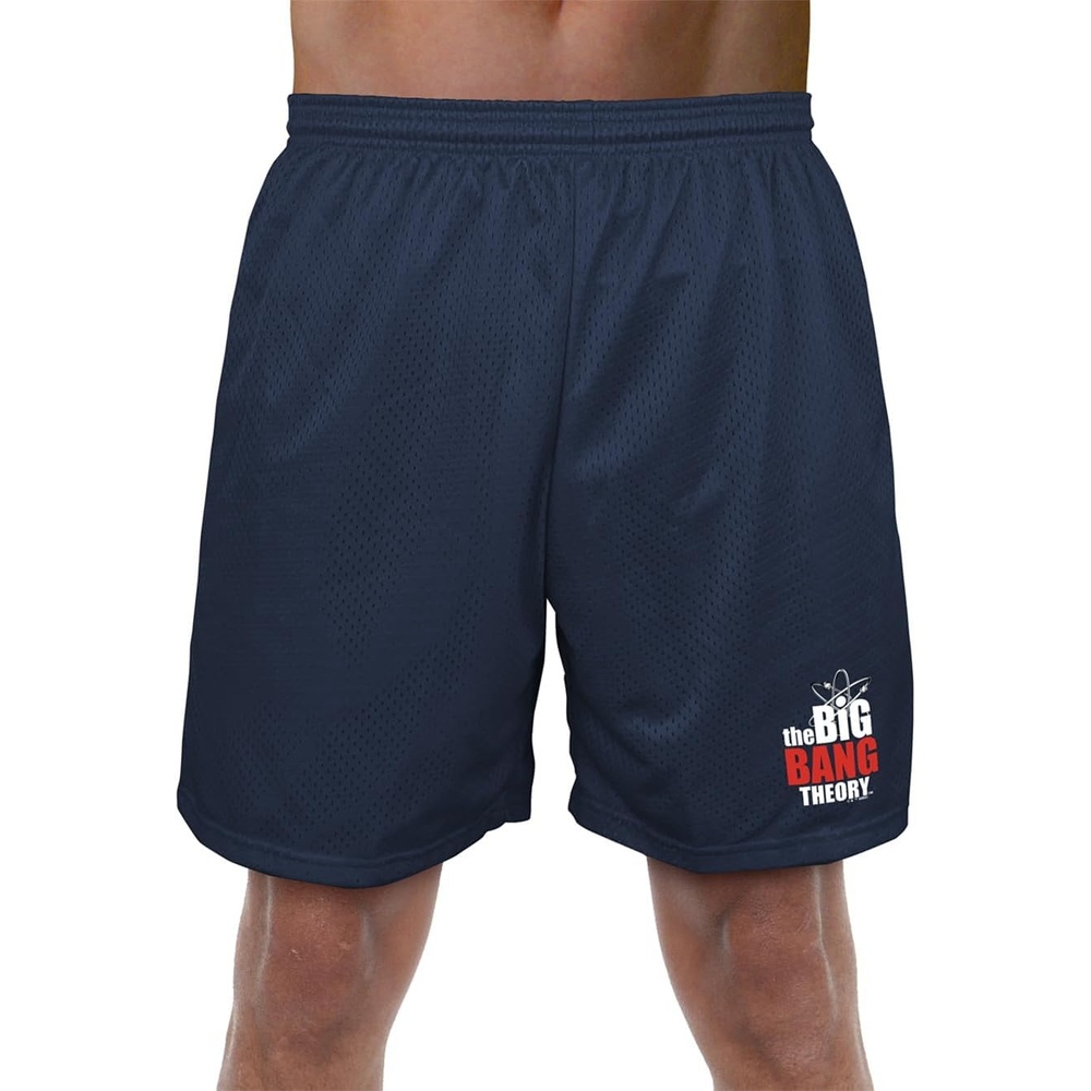 image:imagePopfunk Pop Culture Collection Mens Lined Mesh ShortsBig Bang Theory Logo Logo