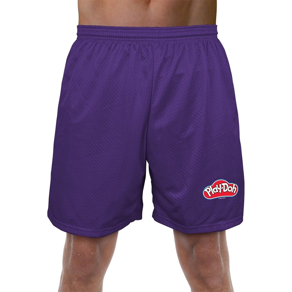 image:imagePopfunk Pop Culture Collection Mens Lined Mesh ShortsPlaydoh Logo