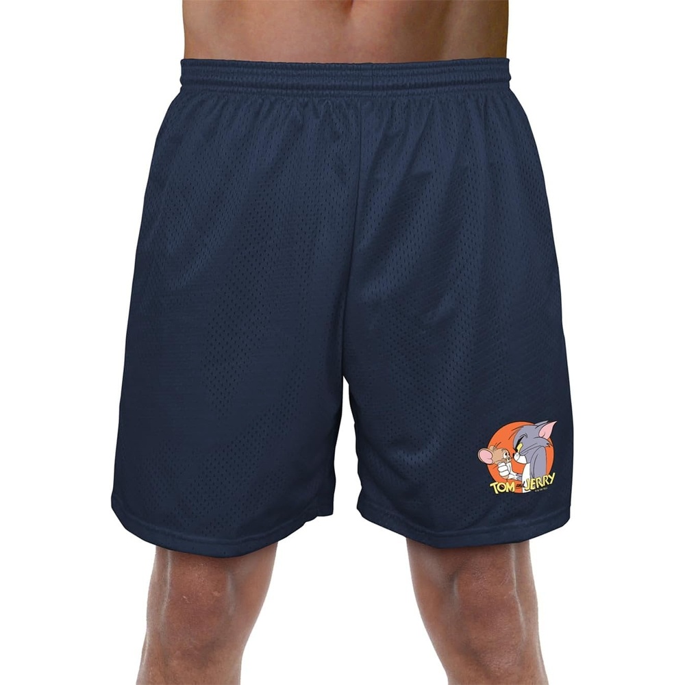 image:imagePopfunk Pop Culture Collection Mens Lined Mesh ShortsTom and Jerry Tom and Jerry Characters