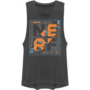 Hasbro Women’s Nerf Cammoed Festival Muscle(Charcoal)