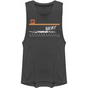 Hasbro Women’s Nerf Nerf Nation Tag Festival Muscle(Charcoal)