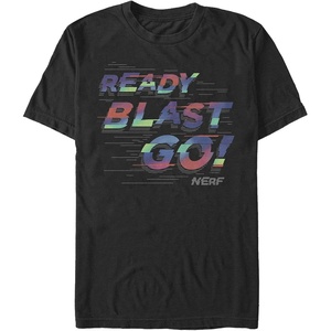 Men’s Nerf Gradient Ready Blast Go T-Shirt(Black)