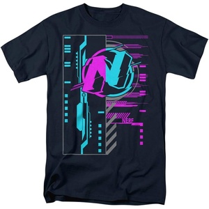 Nerf Cyber Unisex Adult T Shirt for Men and Women(Navy)