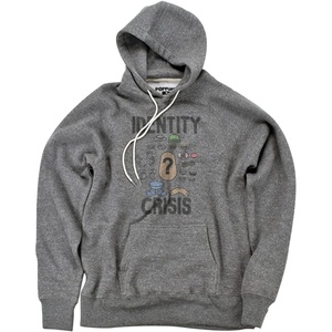 Popfunk Classic Toys Collection Official Premium Ultrasoft Tri-Blend Hoodie(The Idenity Crisis – Athletic Heather)