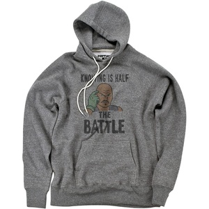 Popfunk Classic Toys Collection Official Premium Ultrasoft Tri-Blend Hoodie(The Og Action Figure – Athletic Heather)
