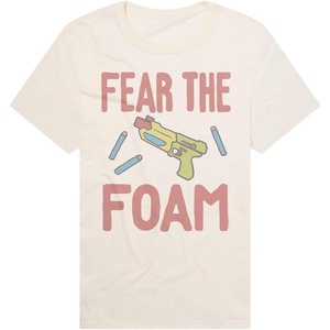 Popfunk Official Game Night Adult Unisex Classic Ring-Spun T-Shirt Collection(The Nerf Or Nothin’ – Stone Grey)