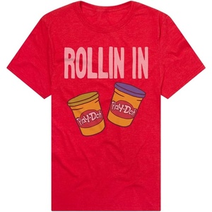 Popfunk Official Game Night Adult Unisex Classic Ring-Spun T-Shirt Collection(The Play-doh – Red)