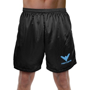 Popfunk Pop Culture Collection Mens Lined Mesh Shorts(Batman Nightwing Logo)