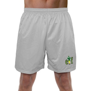 Popfunk Pop Culture Collection Mens Lined Mesh Shorts(Elf Movie Logo)