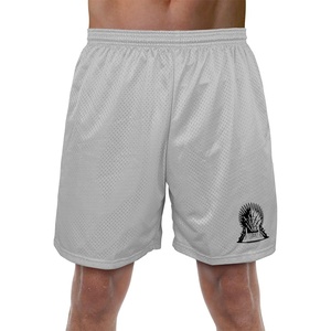 Popfunk Pop Culture Collection Mens Lined Mesh Shorts(Game of Thrones Iron Throne Icon)
