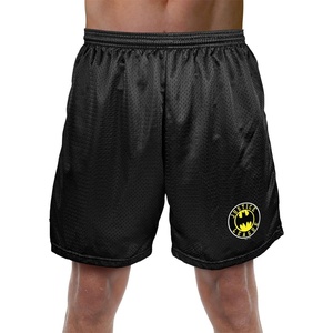 Popfunk Pop Culture Collection Mens Lined Mesh Shorts(Justice League Batman Athletic Logo)