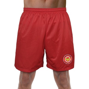 Popfunk Pop Culture Collection Mens Lined Mesh Shorts(Justice League Wonder Woman Athletic Logo)