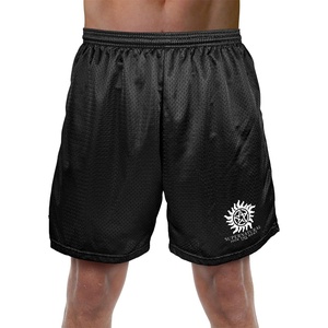 Popfunk Pop Culture Collection Mens Lined Mesh Shorts(Supernatural Anti Possession Symbol)