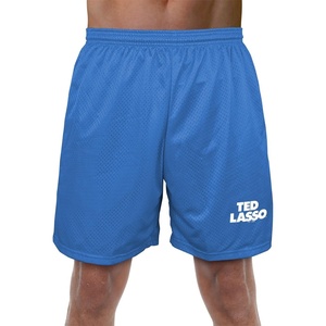 Popfunk Pop Culture Collection Mens Lined Mesh Shorts(Ted Lasso Logo)