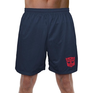 Popfunk Pop Culture Collection Mens Lined Mesh Shorts(Transformers Autobot Symbol)