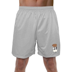 Popfunk Pop Culture Collection Mens Lined Mesh Shorts(We Bare Bears Bear Stack)