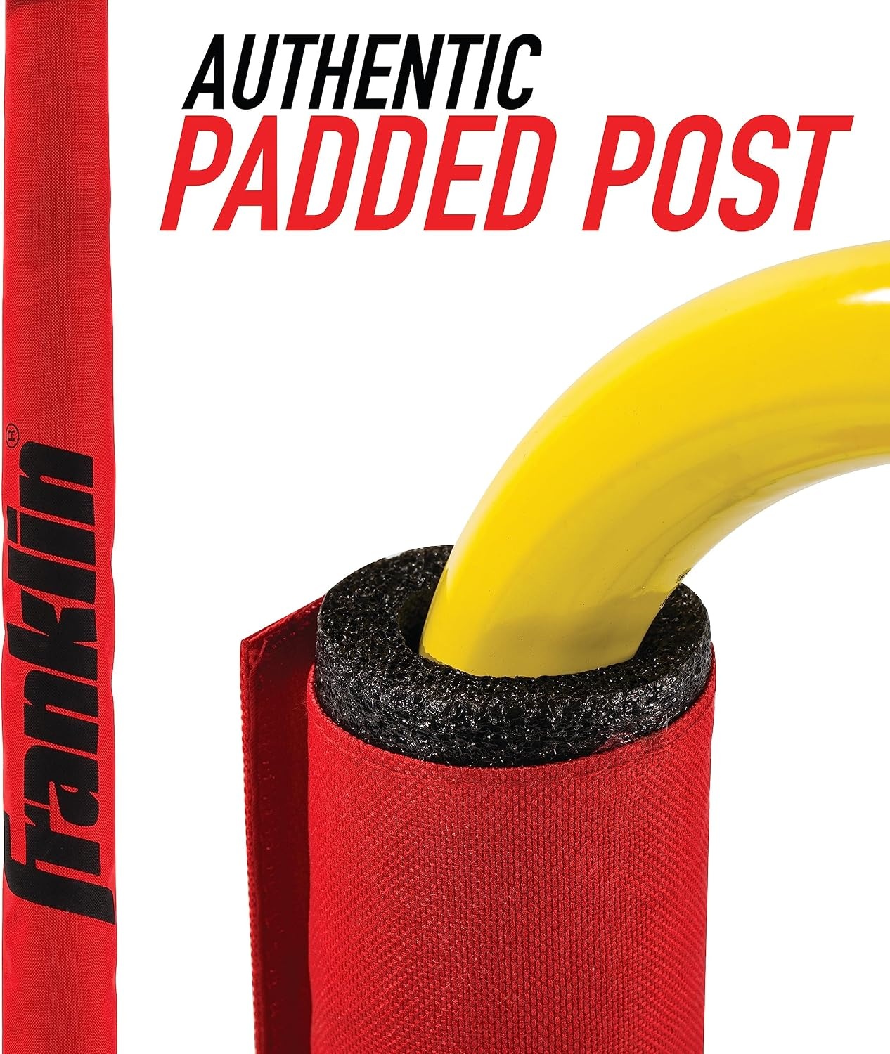 image:imageFranklin Sports Authentic Steel Football Goal Post 85 x 55 Post for Kids Football Goal Post Set Kicking Field Goals Youth Football Set Portable Football Goal PostStandard Goal Post