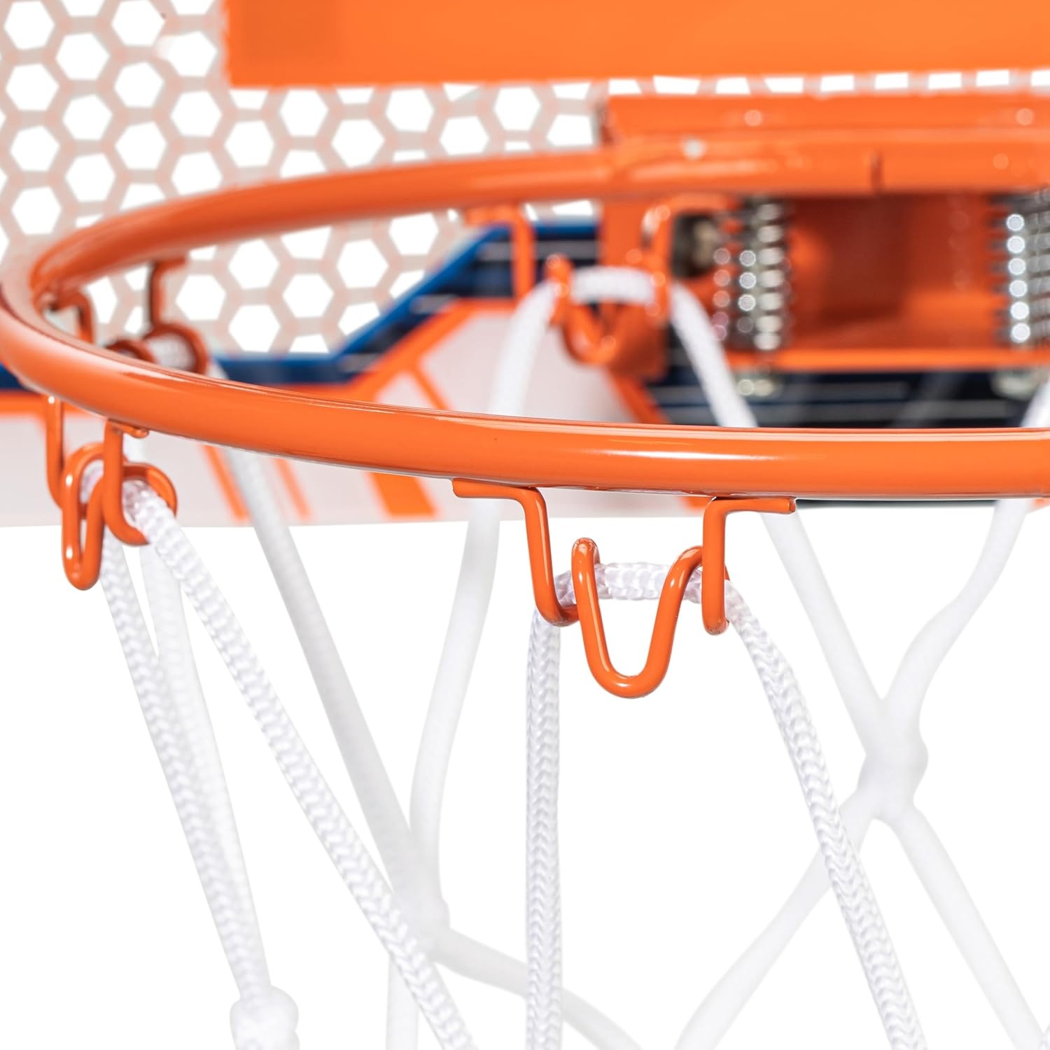 image:imageNERF Basketball Hoop Set Pro Hoop Mini Hoop Set with Mini NERF Basketball Steel Rim Great for DunkingBlue Mini