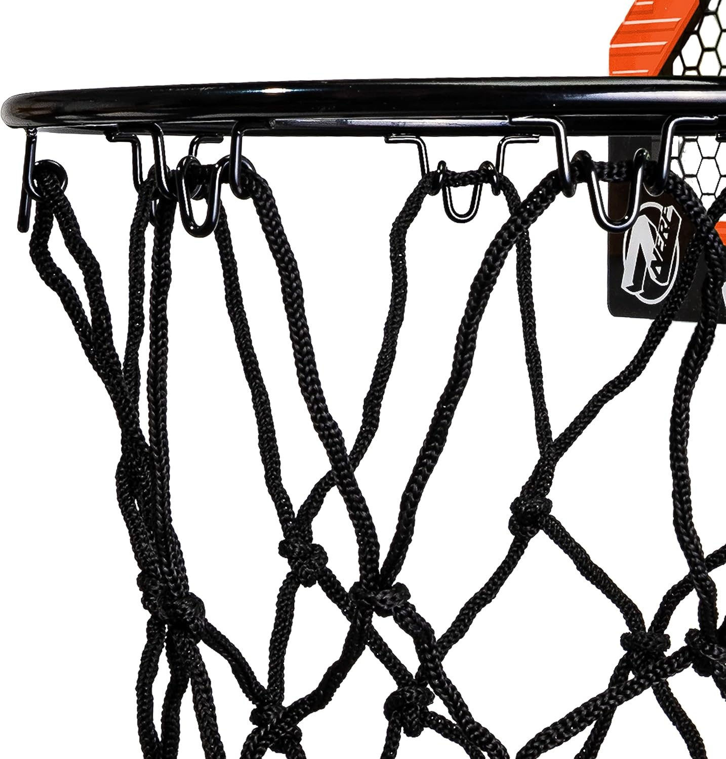 image:imageNERF Basketball Hoop Set Pro Hoop Mini Hoop Set with Mini NERF Basketball Steel Rim Great for DunkingOrange Standard