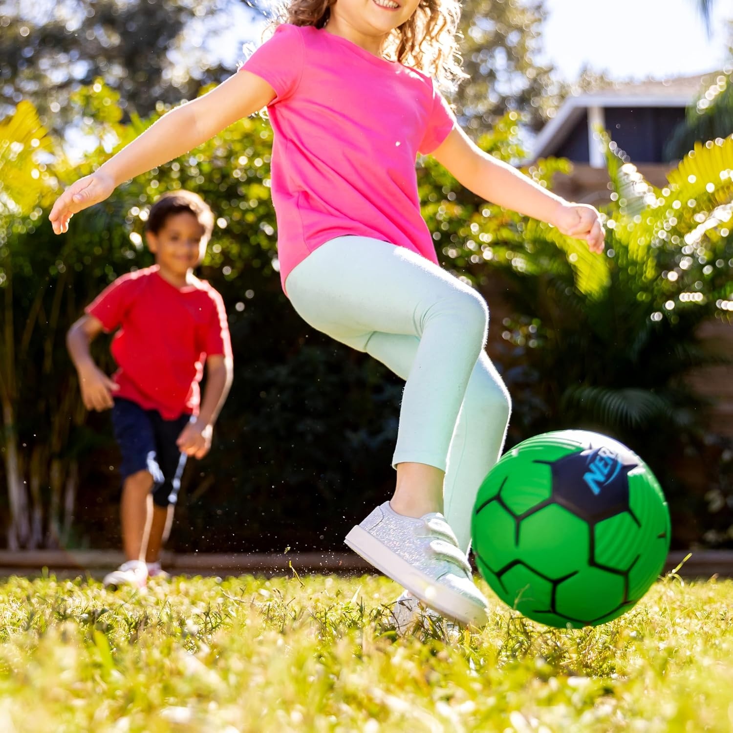 image:imageNerf Franklin Sports Proshot Mini Foam Soccer BallGreen