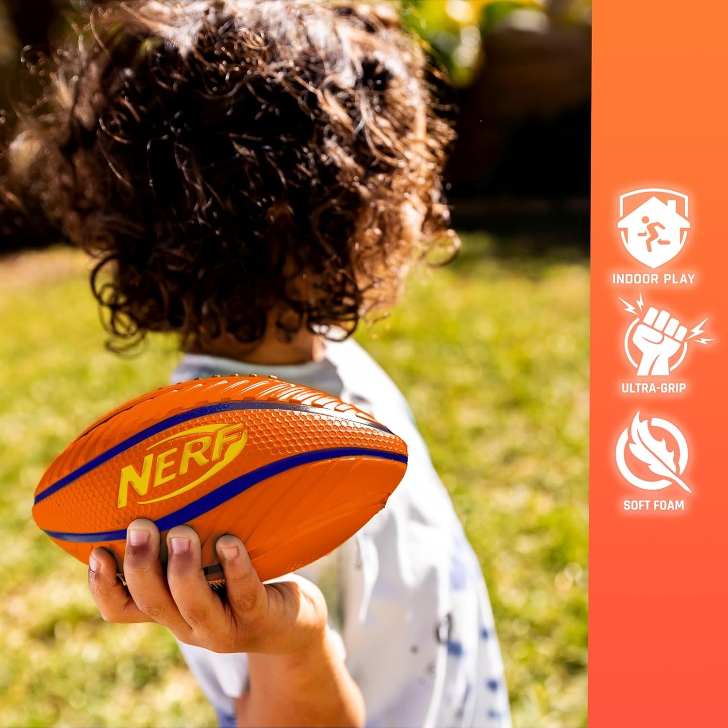image:imageNerf Mini Foam Sports Ball Set 3 PackOrangeGreenBlue