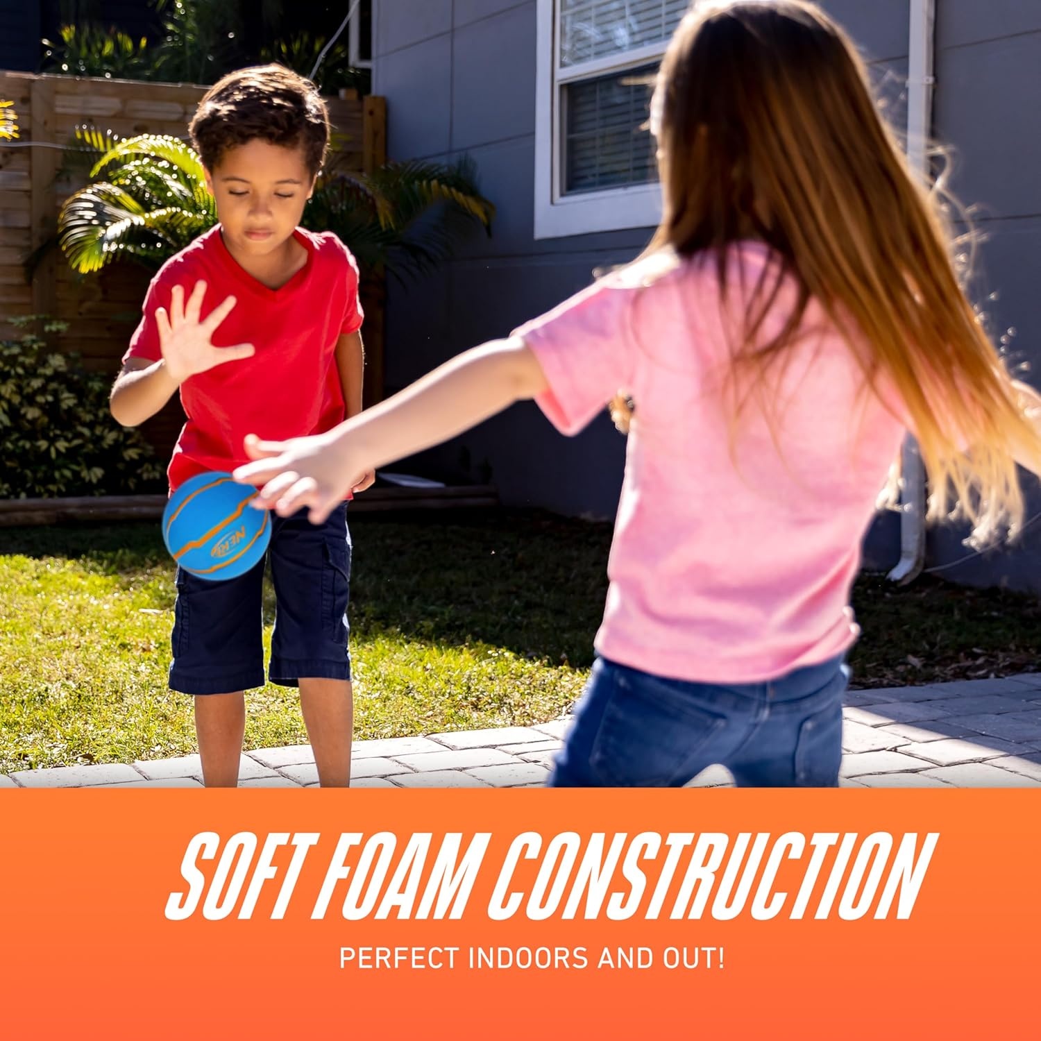 image:imageNerf Mini Foam Sports Ball Set 3 PackOrangeGreenBlue