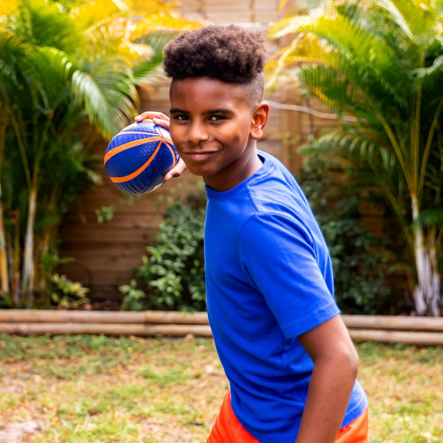 image:imageNerf Spiral Grip Spacelace Football Patented Spiral DesignBlueOrange