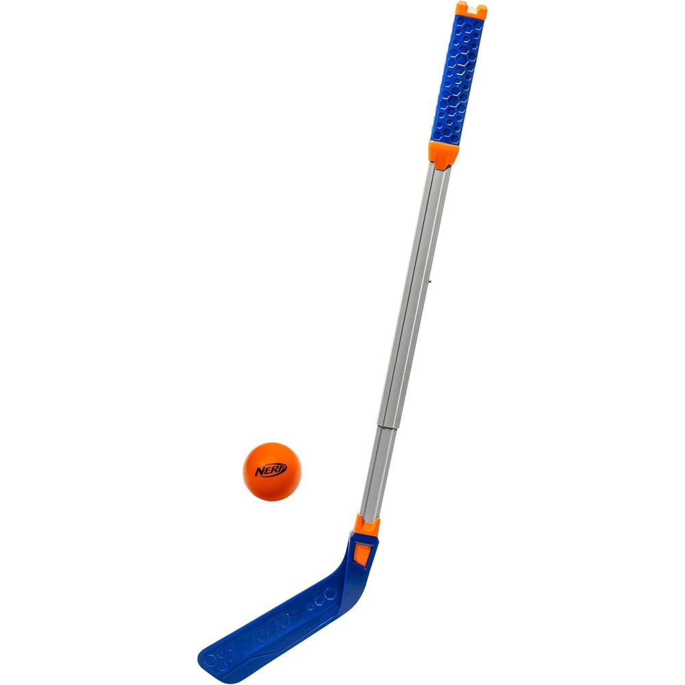 image:imageNERF Flexplay Hockey Stick Ball Set Adjustable Height1 Stick 1 Ball