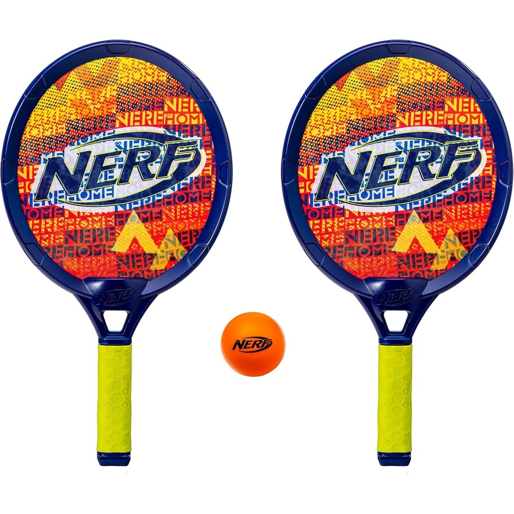 image:imageNerf Tennis Set for Kids 2 Player Rackets and Foam Ball2 19 Rackets 1 Nerf Ball