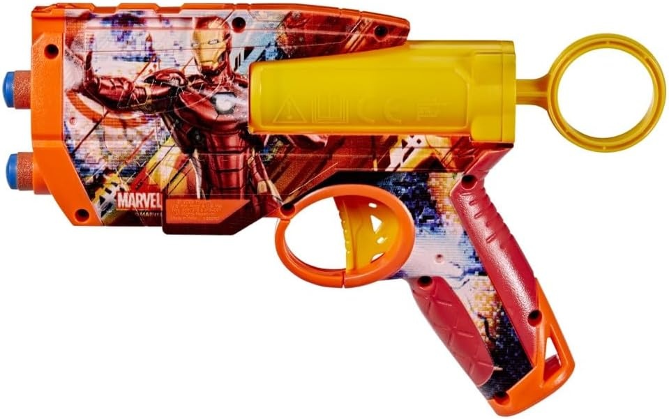 image:imageNerf Marvel Hulk Dart Blaster 4 Nerf N1 Foam Darts HulkInspired Blaster Skin Designs Kids Gifts Outdoor Toys amp Games for Ages 8 Amazon ExclusiveIron Man