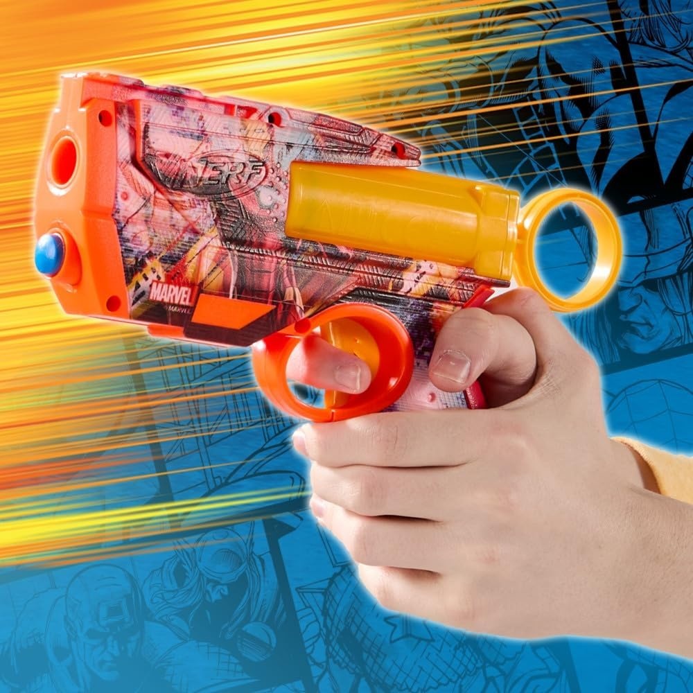 image:imageNerf Marvel Hulk Dart Blaster 4 Nerf N1 Foam Darts HulkInspired Blaster Skin Designs Kids Gifts Outdoor Toys amp Games for Ages 8 Amazon ExclusiveIron Man