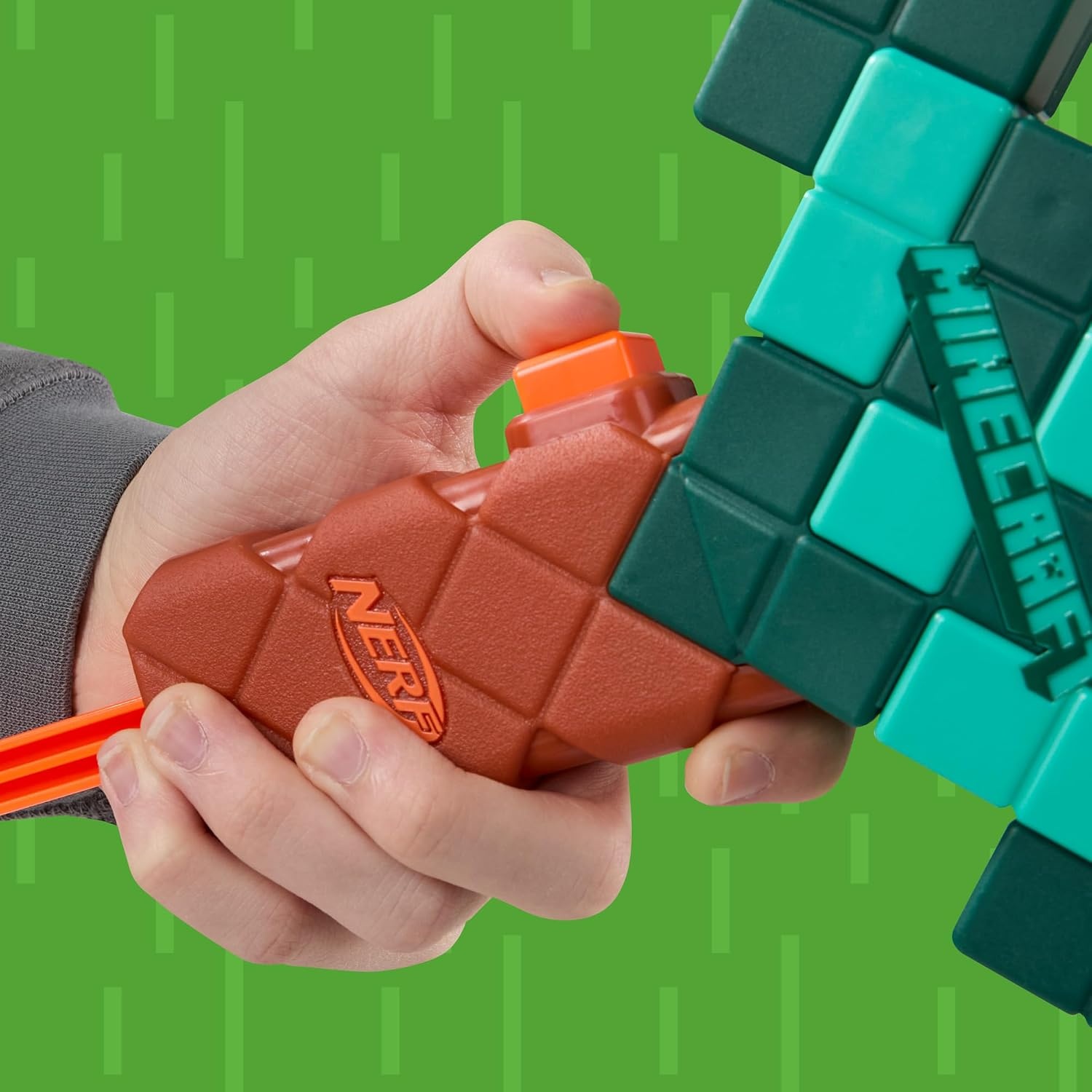 image:imageNerf Minecraft Pillagers Crossbow Dart Blaster 6 N1 Darts Compatible Only with N1 Dart Blasters 6 Dart Capacity Ages 8Diamond Sword