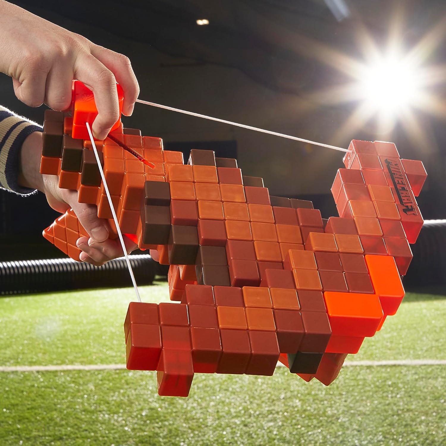 image:imageNerf Minecraft Pillagers Crossbow Dart Blaster 6 N1 Darts Compatible Only with N1 Dart Blasters 6 Dart Capacity Ages 8Pillagers Crossbow