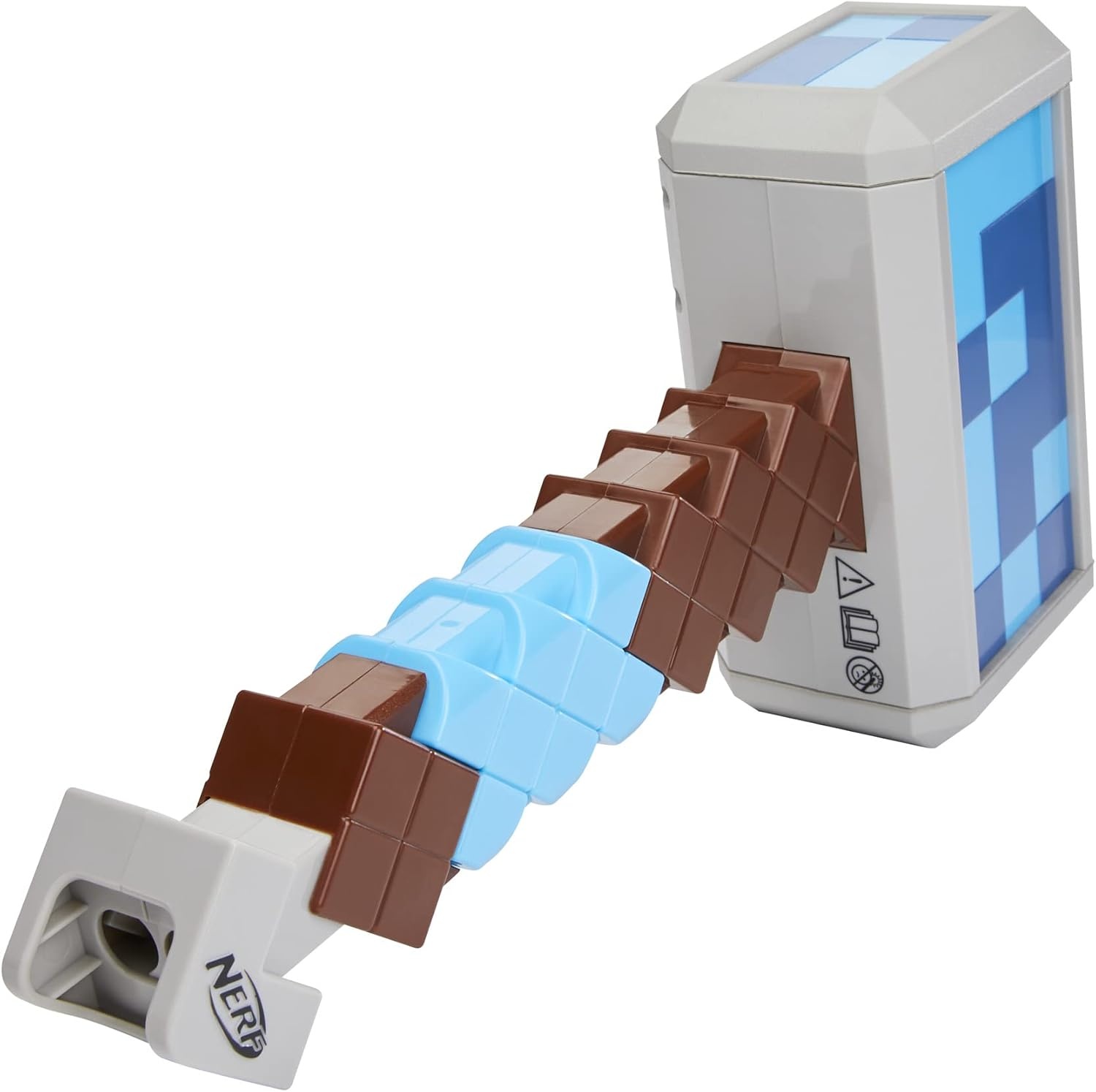image:imageNerf Minecraft Pillagers Crossbow Dart Blaster 6 N1 Darts Compatible Only with N1 Dart Blasters 6 Dart Capacity Ages 8Stormlander Hammer