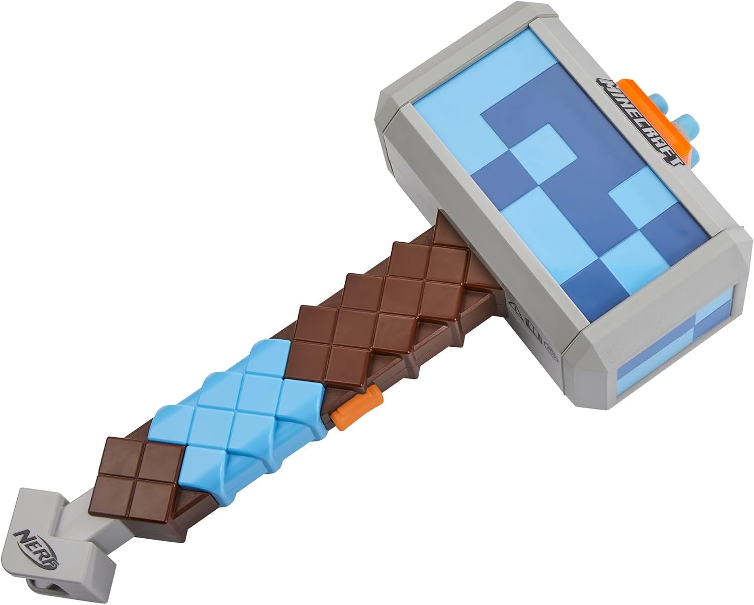 image:imageNerf Minecraft Pillagers Crossbow Dart Blaster 6 N1 Darts Compatible Only with N1 Dart Blasters 6 Dart Capacity Ages 8Stormlander Hammer