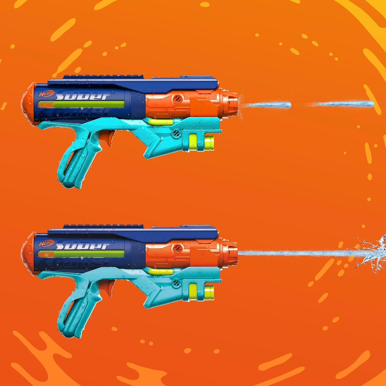image:imageNerf Super Soaker Power Drench XL Water Blaster High Performance Pressurized Blasting Easy Fill Station Water Toys Ages 8Sredni Medium