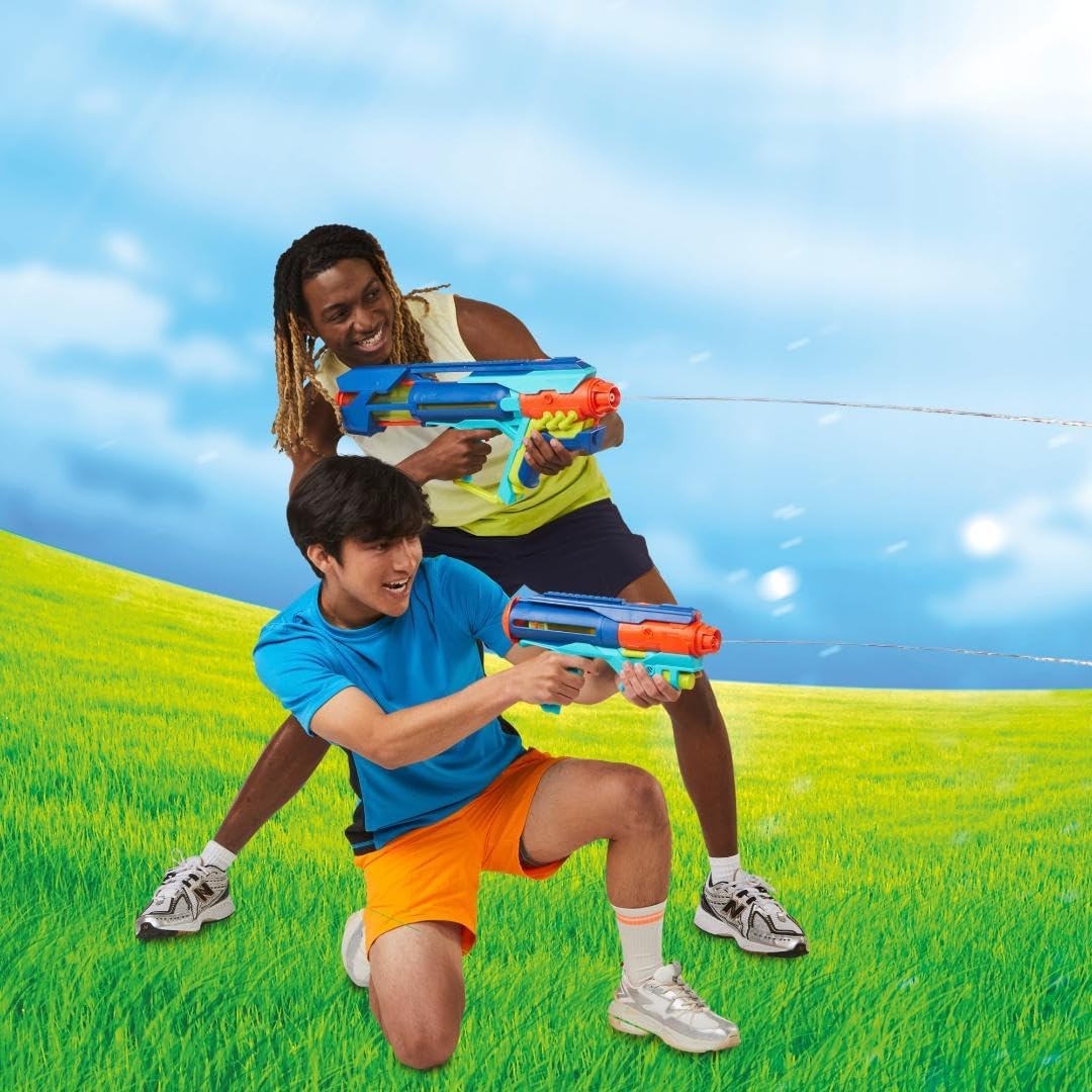 image:imageNerf Super Soaker Power Drench XL Water Blaster High Performance Pressurized Blasting Easy Fill Station Water Toys Ages 8Standard