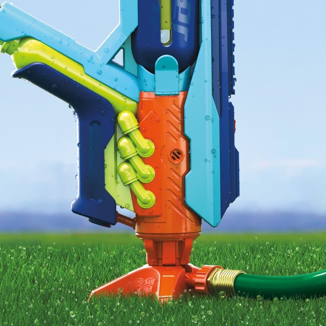 image:imageNerf Super Soaker Power Drench XL Water Blaster High Performance Pressurized Blasting Easy Fill Station Water Toys Ages 8Standard