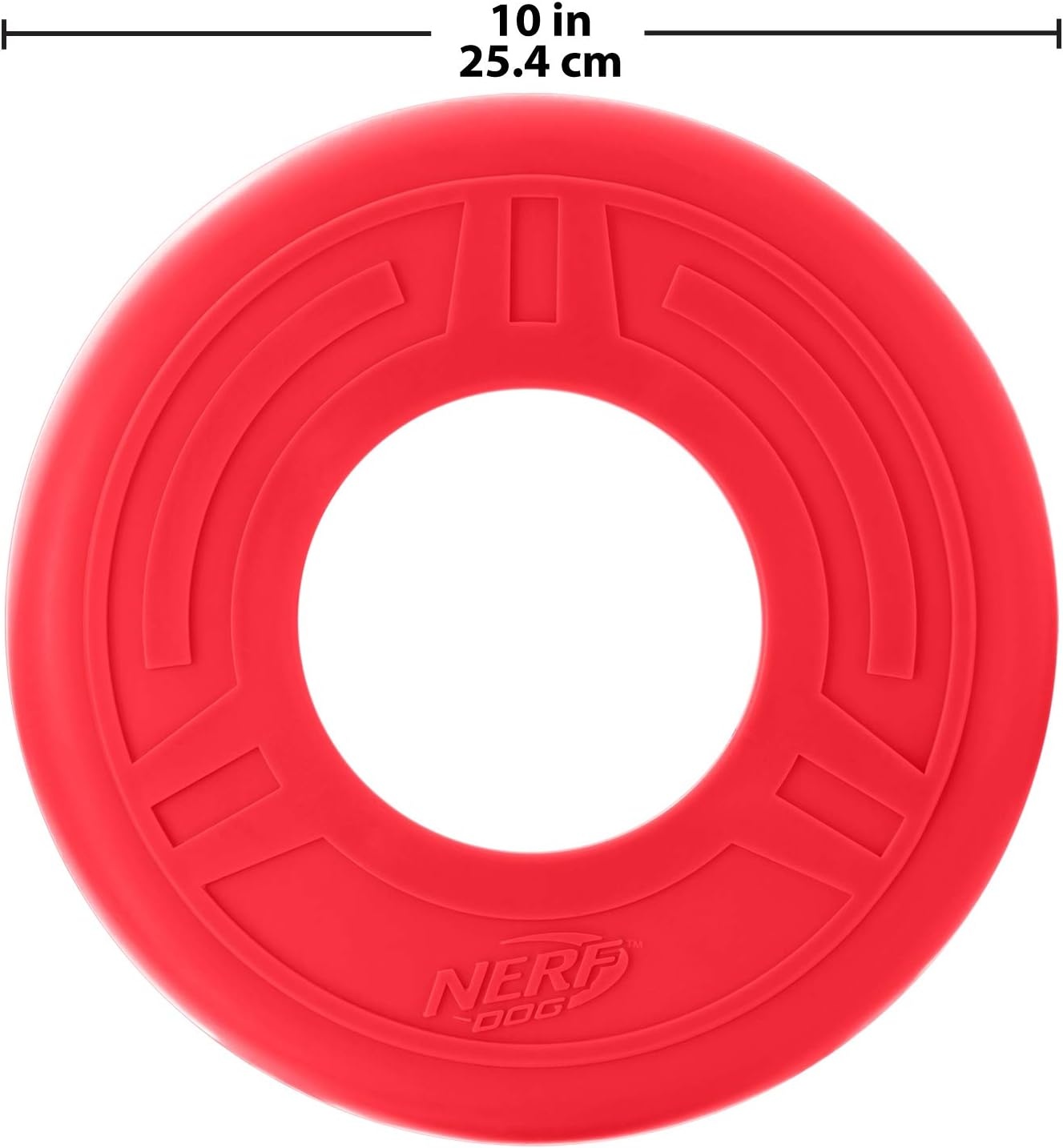 image:imageNerf Dog 38in Bash Crunch Ball Orange1 Count Pack of 2