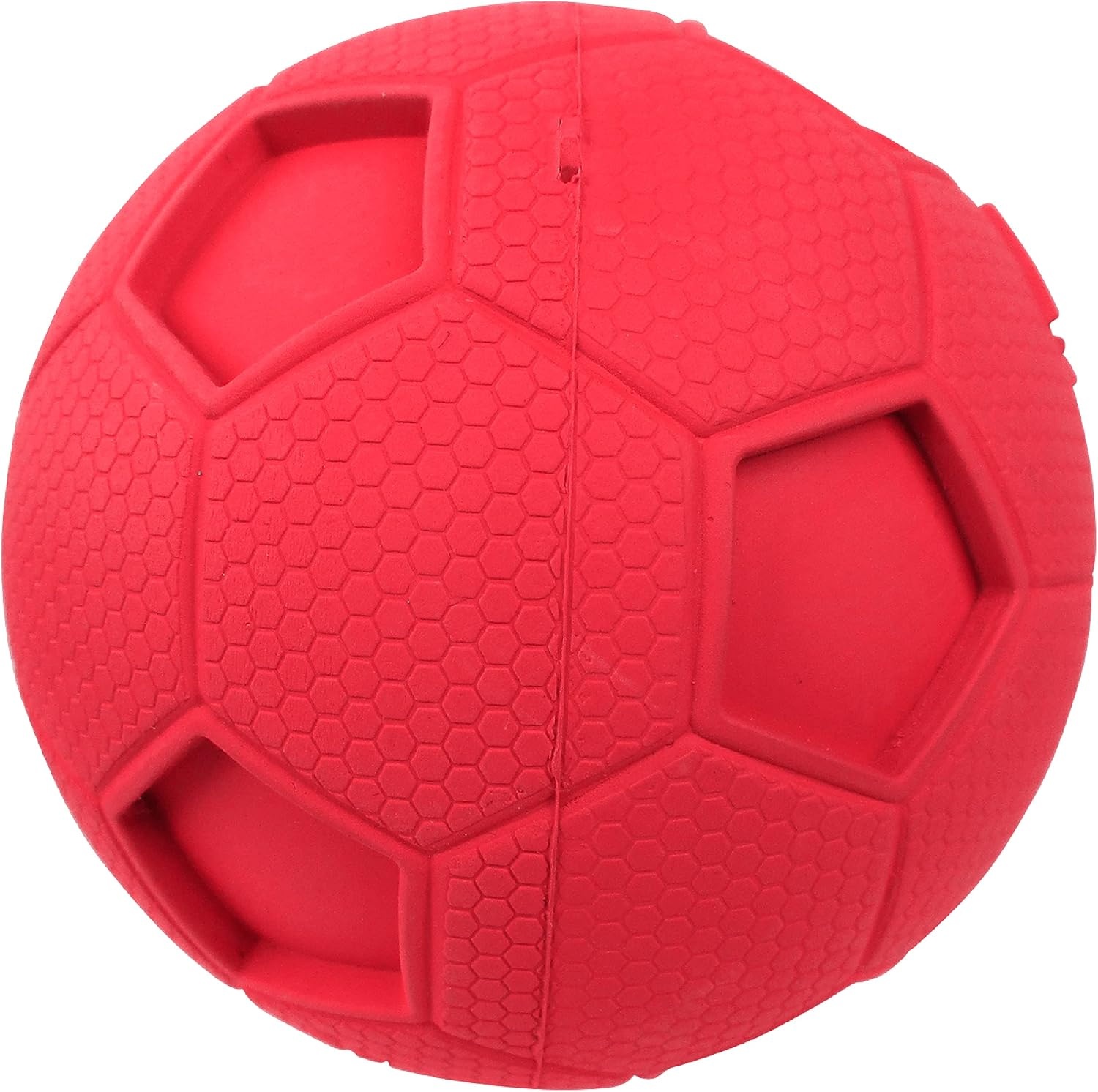 image:imageNerf Dog 4in Soccer Squeak Ball Green Dog Toy Model Number 2172Red