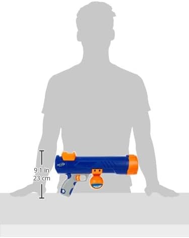 image:imageNerf Dog Tennis Ball Blaster Dog Toy16 in Compact Blaster with 1 Ball