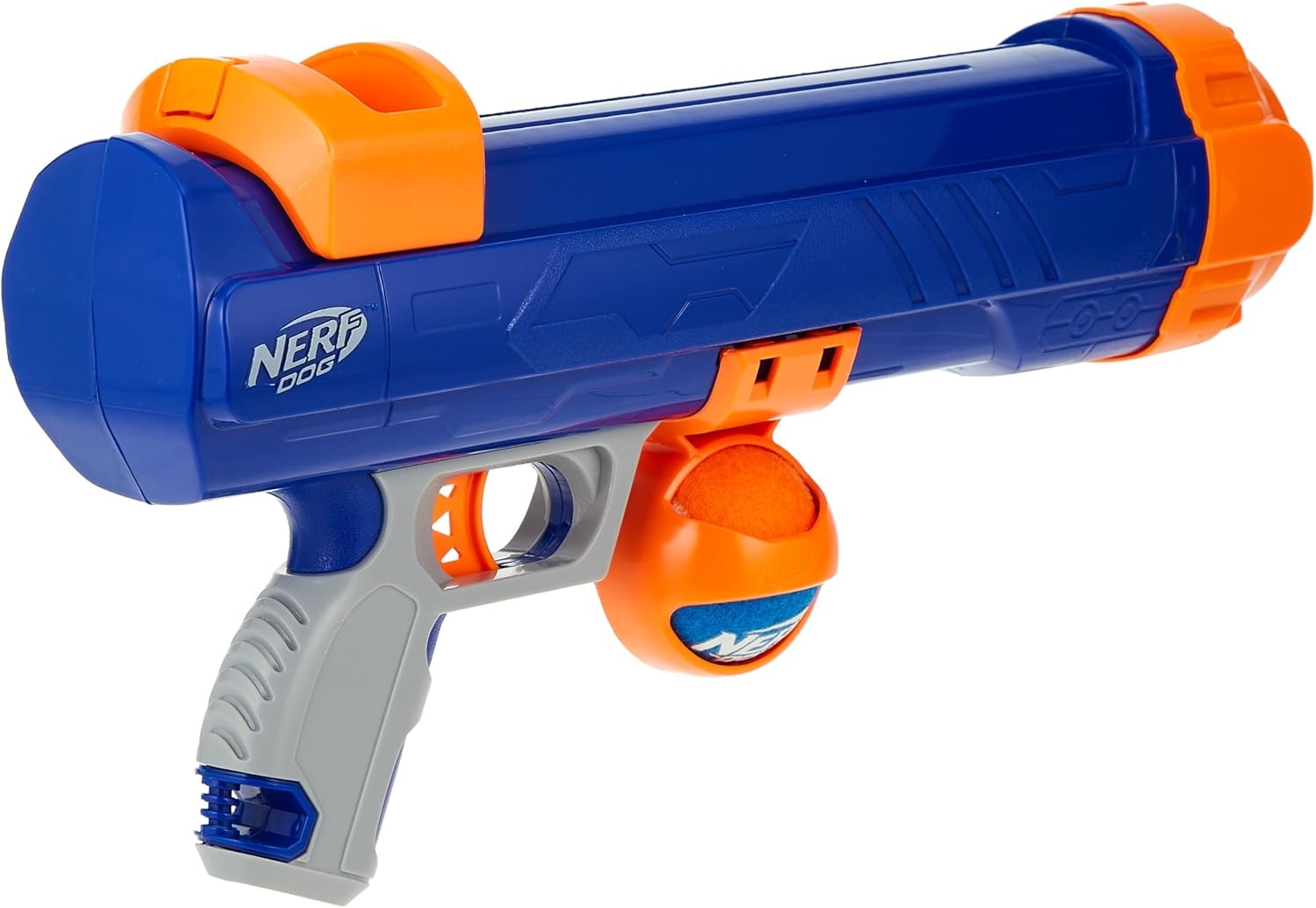 image:imageNerf Dog Tennis Ball Blaster Dog Toy16 in Compact Blaster with 1 Ball