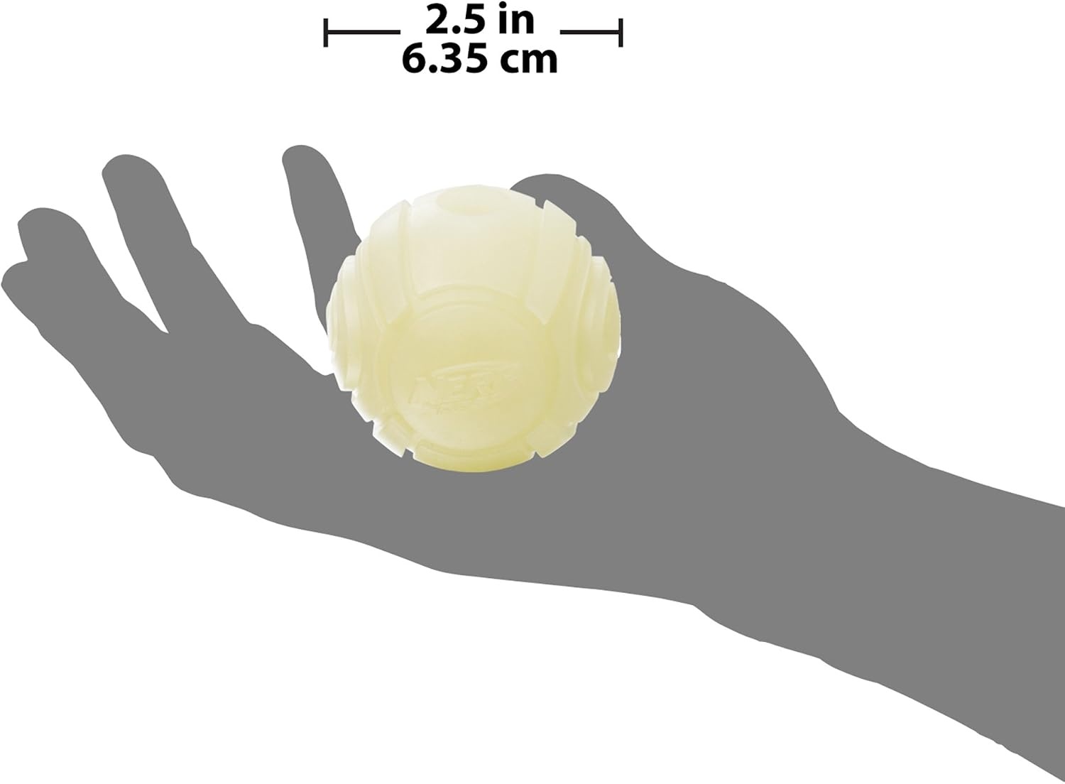 image:imageNerf Dog Tennis Ball Blaster Dog Toy25 Inch Glow Reload Ball