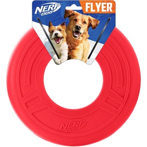 Nerf Dog 3.8in Bash Crunch Ball – Orange(1 Count (Pack of 1))