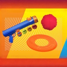 NERF  foam dart blaster and Foam dart launcher